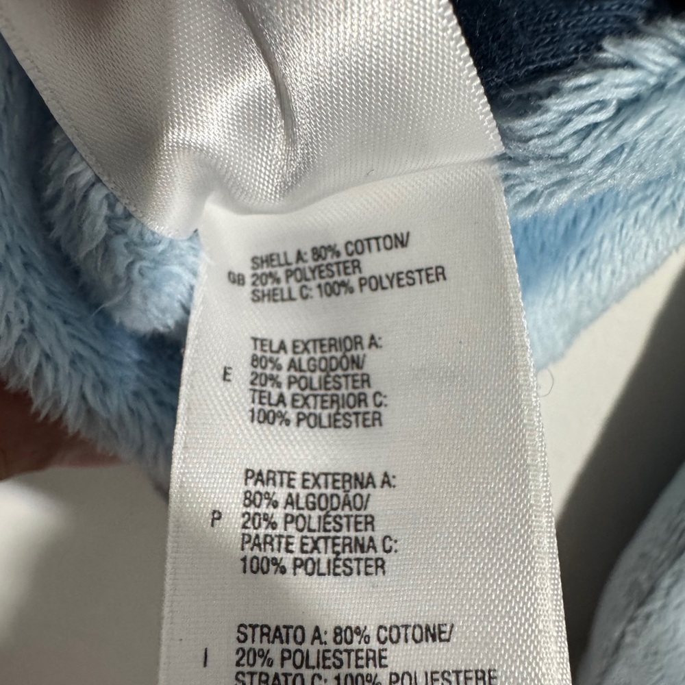 The North Face Reversible Fleece‎ Hoodie Blue and Light Blue Women’s XS - Picture 9 of 13